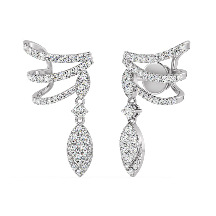 Diamond Drop Earrings