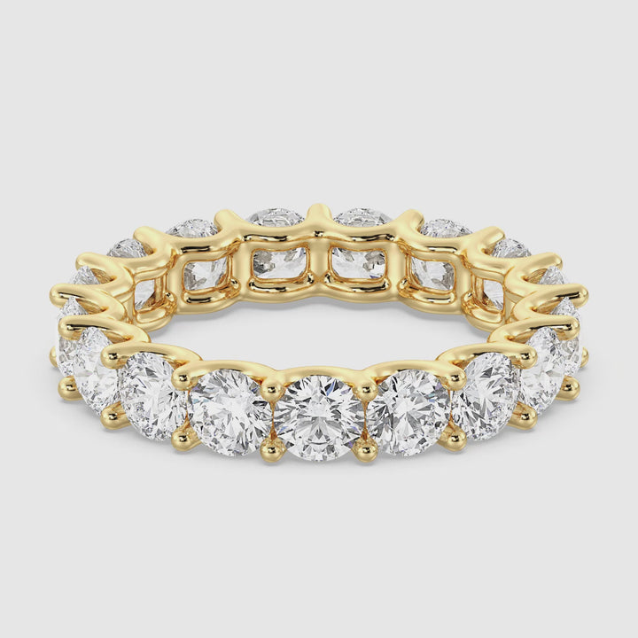 The Marcella Ring - Cushion Cut Eternity Band